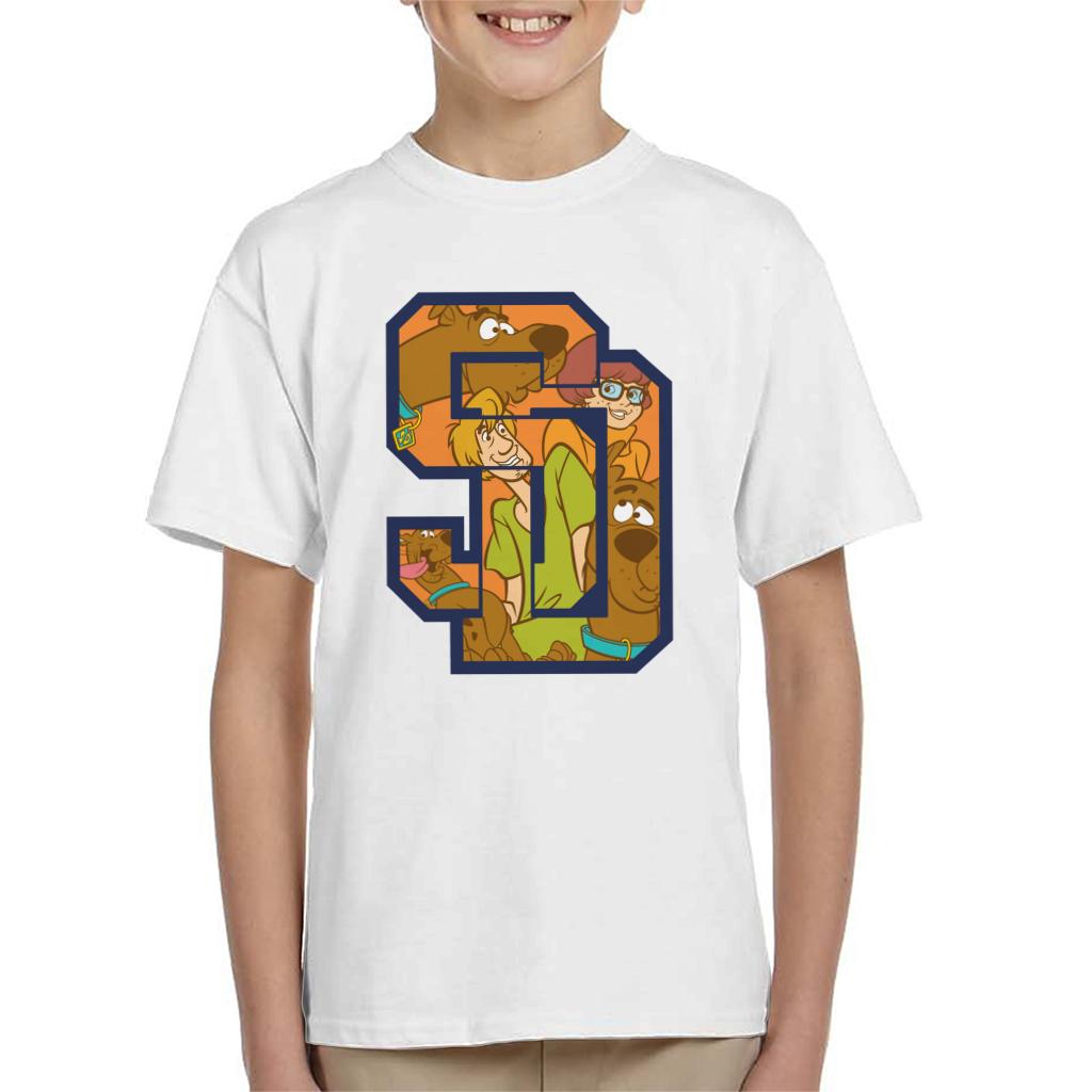 Scooby Doo Interlocking SD Kid's T-Shirt-ALL + EVERY