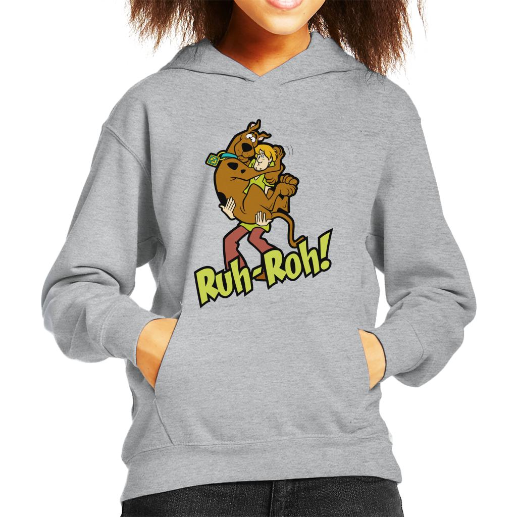 Scooby Doo Ruh Roh Kid's Hooded Sweatshirt-ALL + EVERY