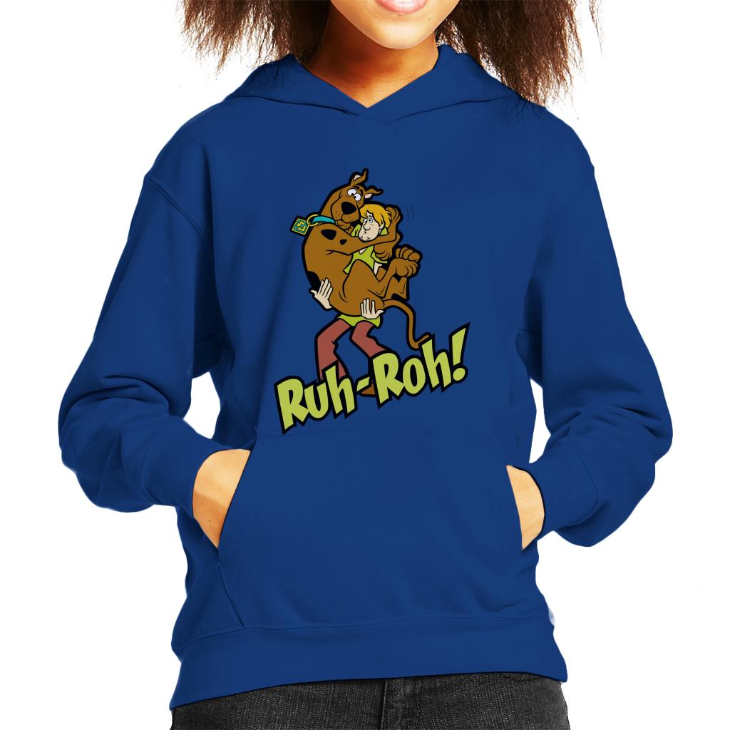 Scooby Doo Ruh Roh Kid's Hooded Sweatshirt-ALL + EVERY