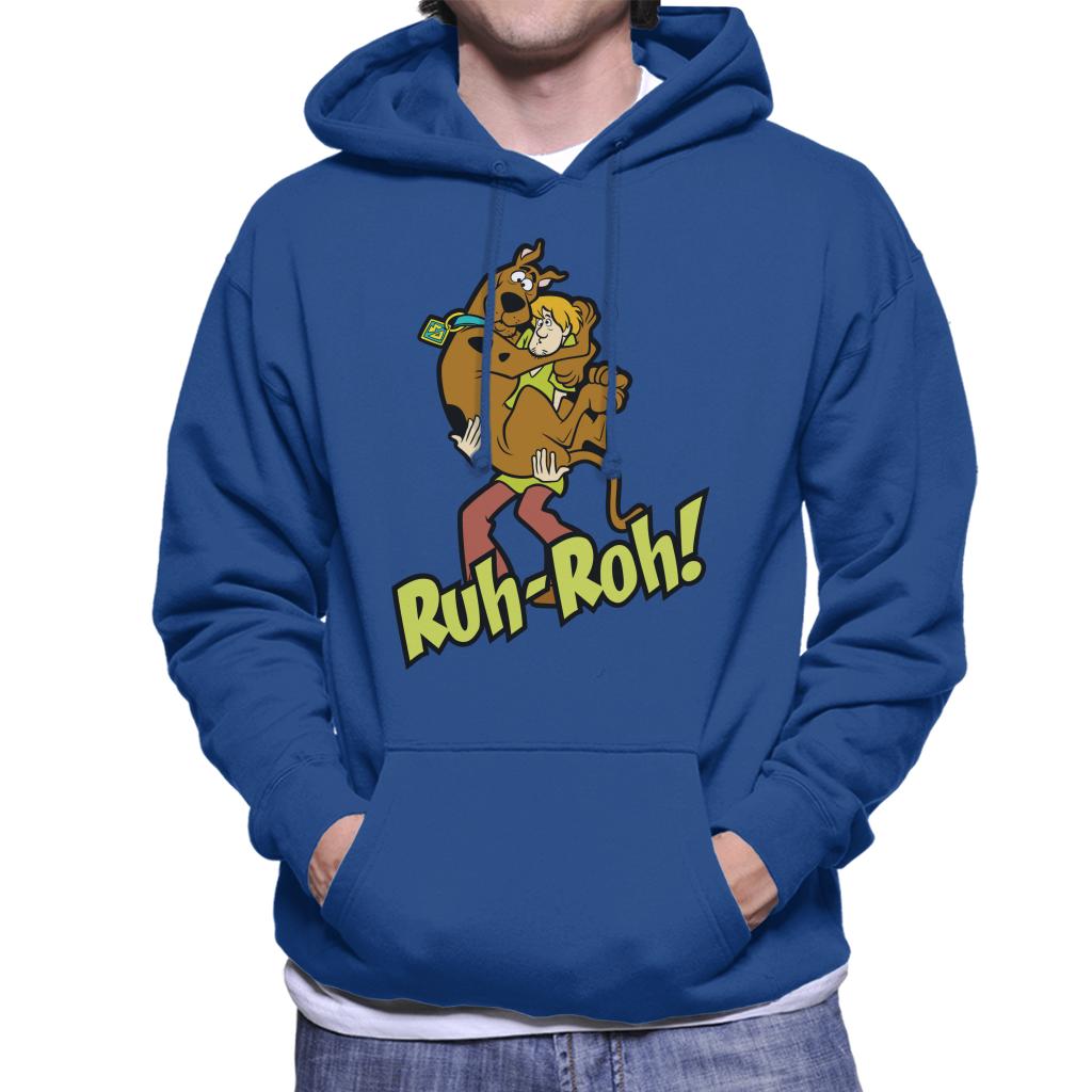 Scooby Doo Ruh Roh Men's Hooded Sweatshirt-ALL + EVERY