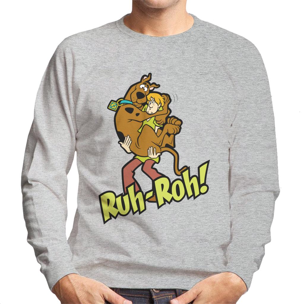 Scooby Doo Ruh Roh Men's Sweatshirt-ALL + EVERY