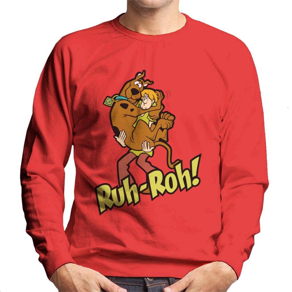 Scooby Doo Ruh Roh Men's Sweatshirt-ALL + EVERY