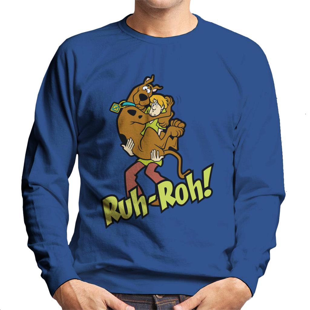 Scooby Doo Ruh Roh Men's Sweatshirt-ALL + EVERY