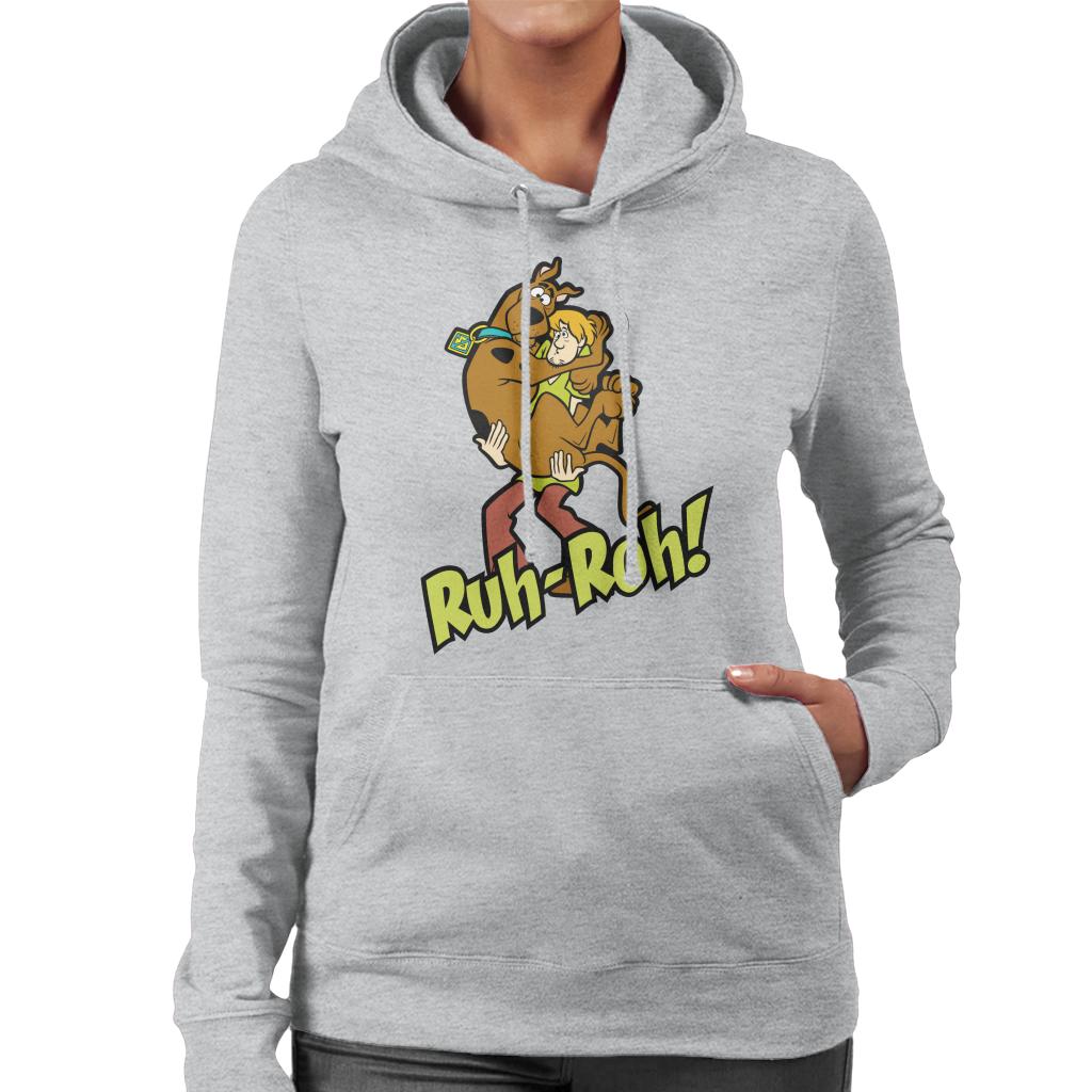 Scooby Doo Ruh Roh Women's Hooded Sweatshirt-ALL + EVERY