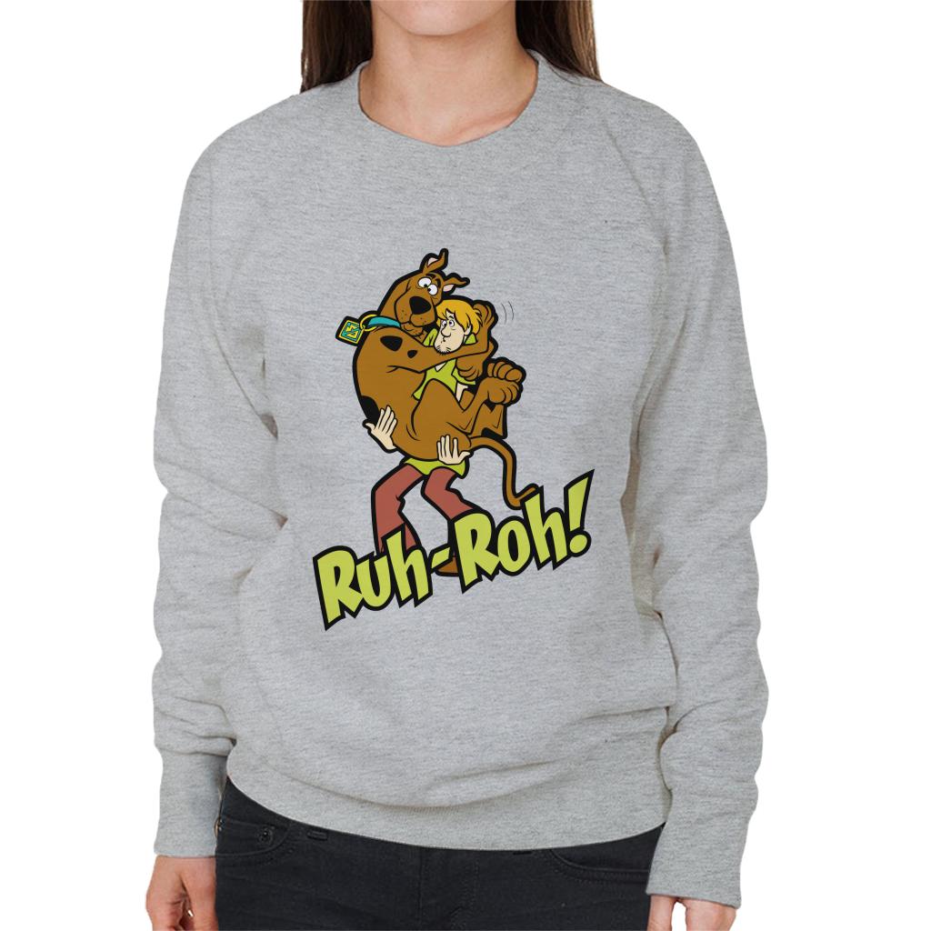 Scooby Doo Ruh Roh Women's Sweatshirt-ALL + EVERY