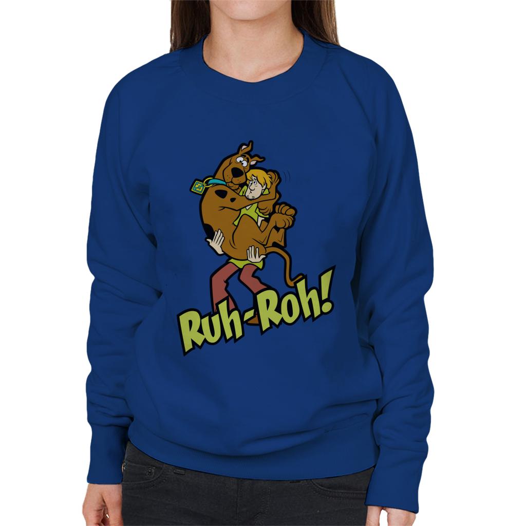 Scooby Doo Ruh Roh Women's Sweatshirt-ALL + EVERY