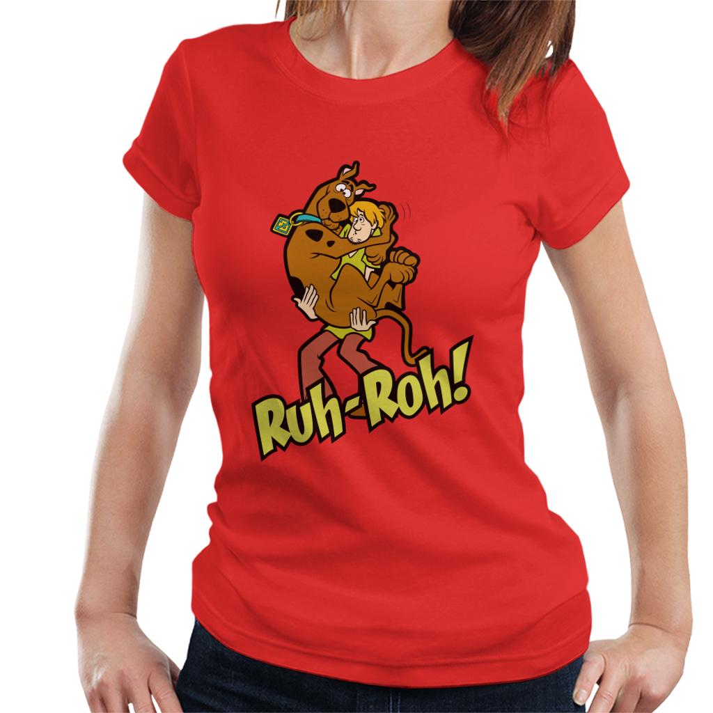 Scooby Doo Ruh Roh Women's T-Shirt-ALL + EVERY