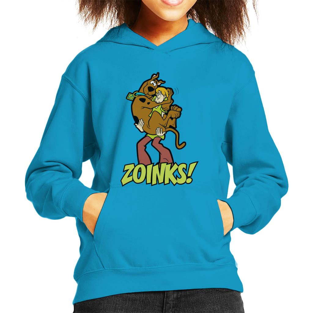 Scooby Doo Zoinks Kid's Hooded Sweatshirt-ALL + EVERY