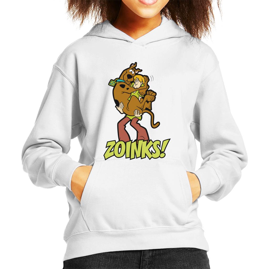 Scooby Doo Zoinks Kid's Hooded Sweatshirt-ALL + EVERY