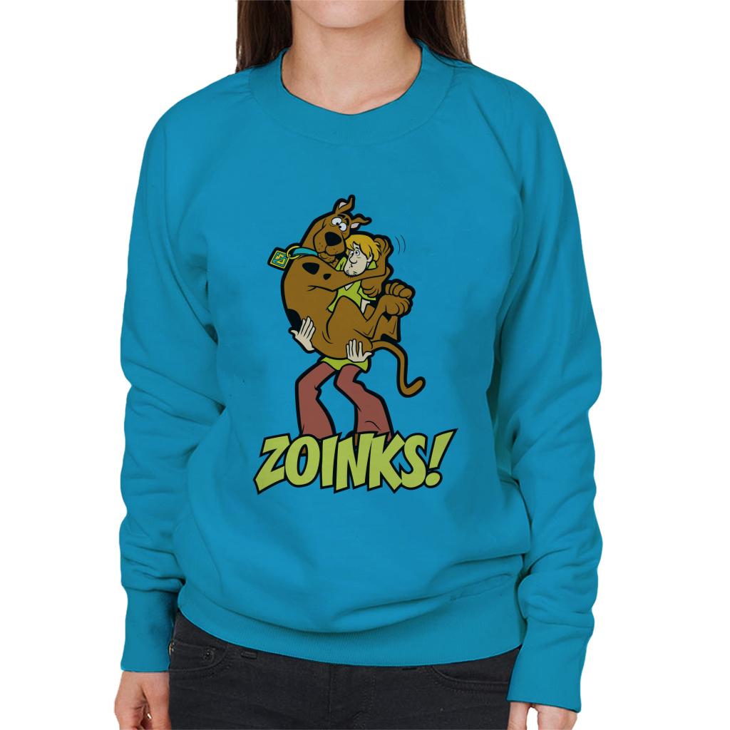 Scooby Doo Zoinks Women's Sweatshirt-ALL + EVERY