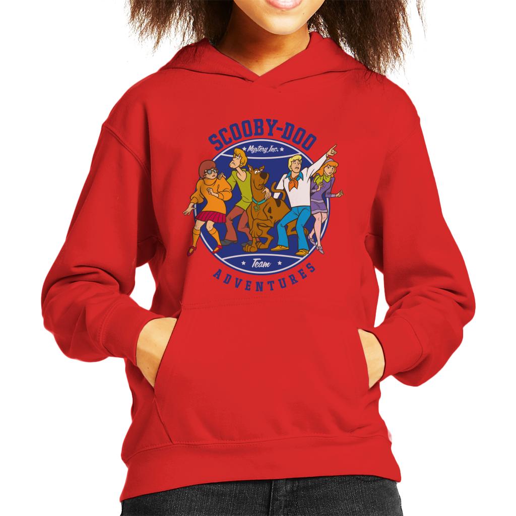 Scooby Doo Adventures Team Kid's Hooded Sweatshirt-ALL + EVERY