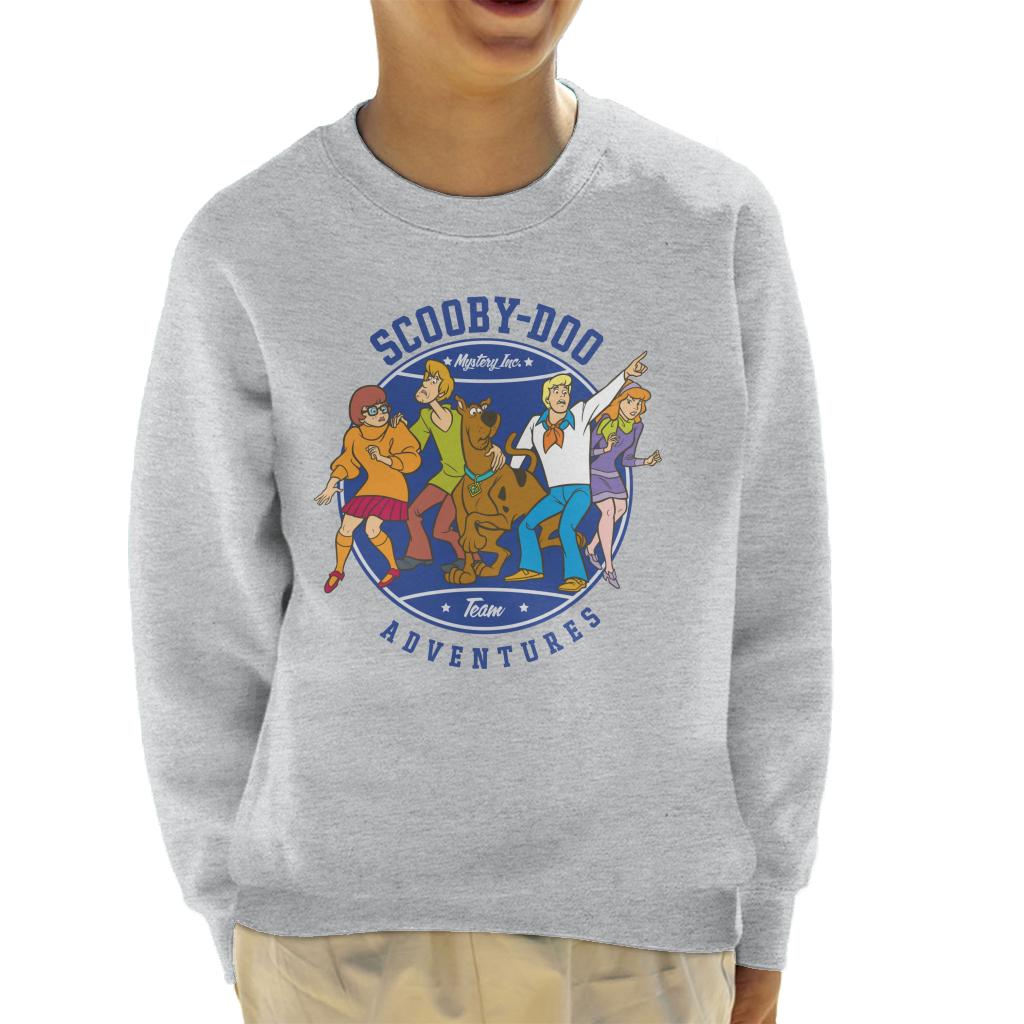 Scooby Doo Adventures Team Kid's Sweatshirt-ALL + EVERY