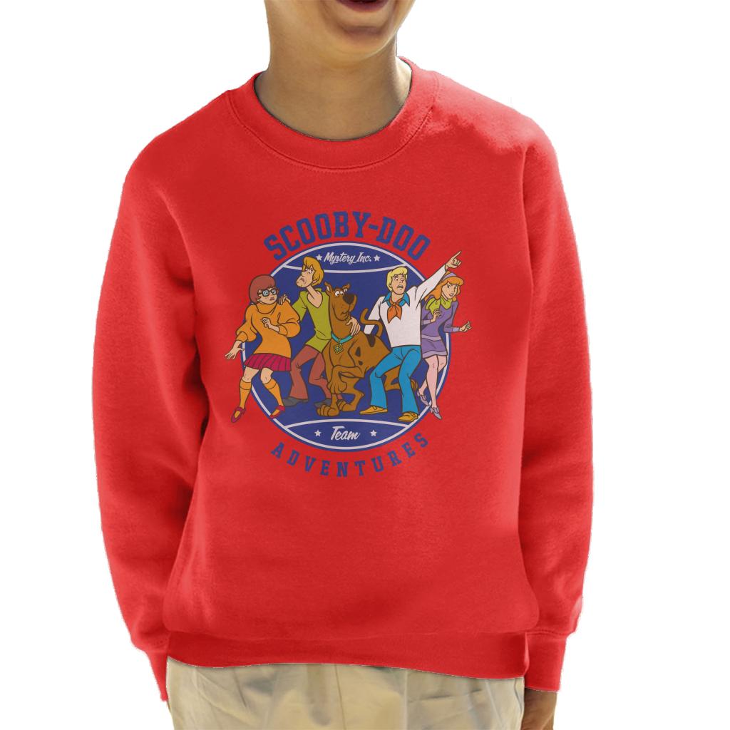 Scooby Doo Adventures Team Kid's Sweatshirt-ALL + EVERY