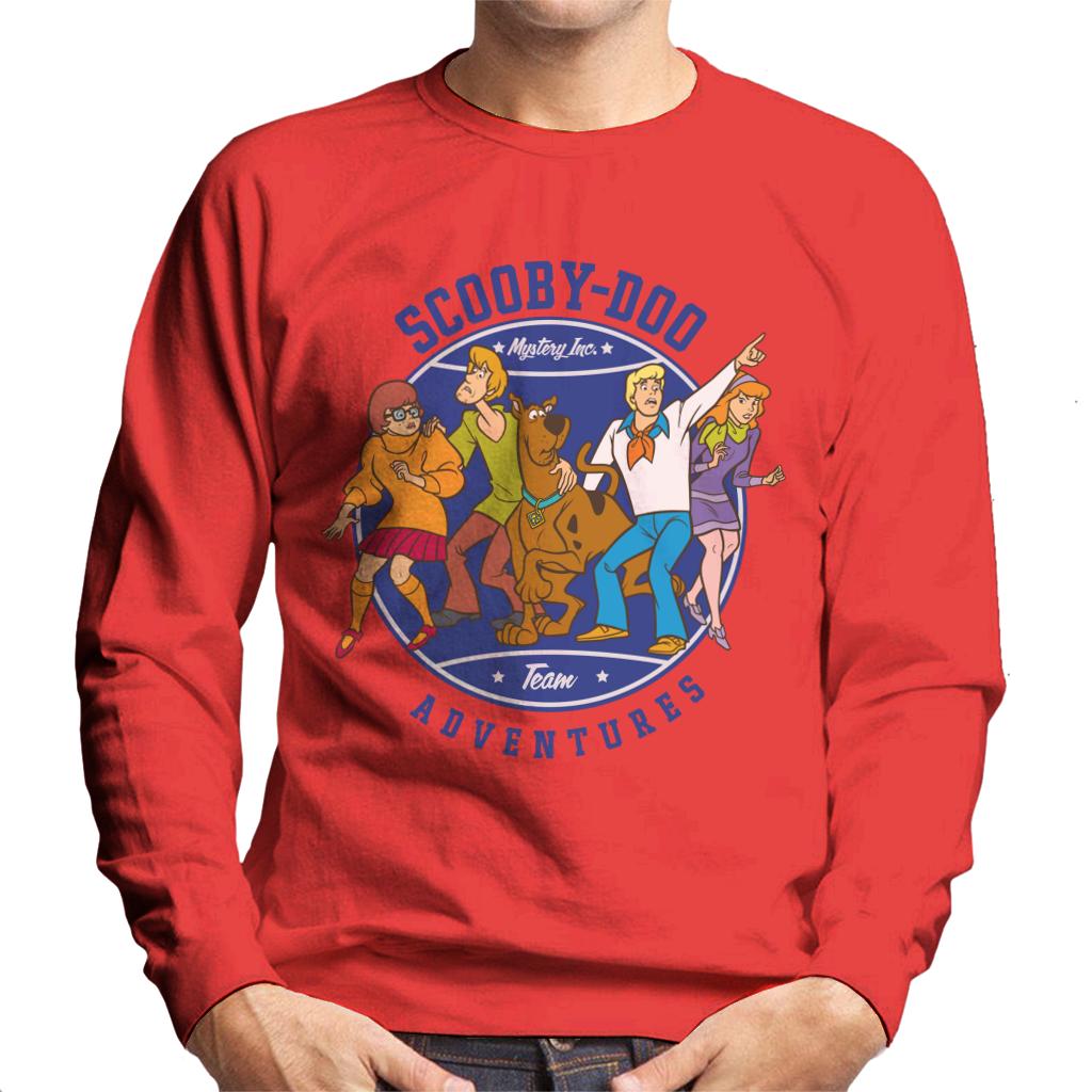 Scooby Doo Adventures Team Men's Sweatshirt-ALL + EVERY