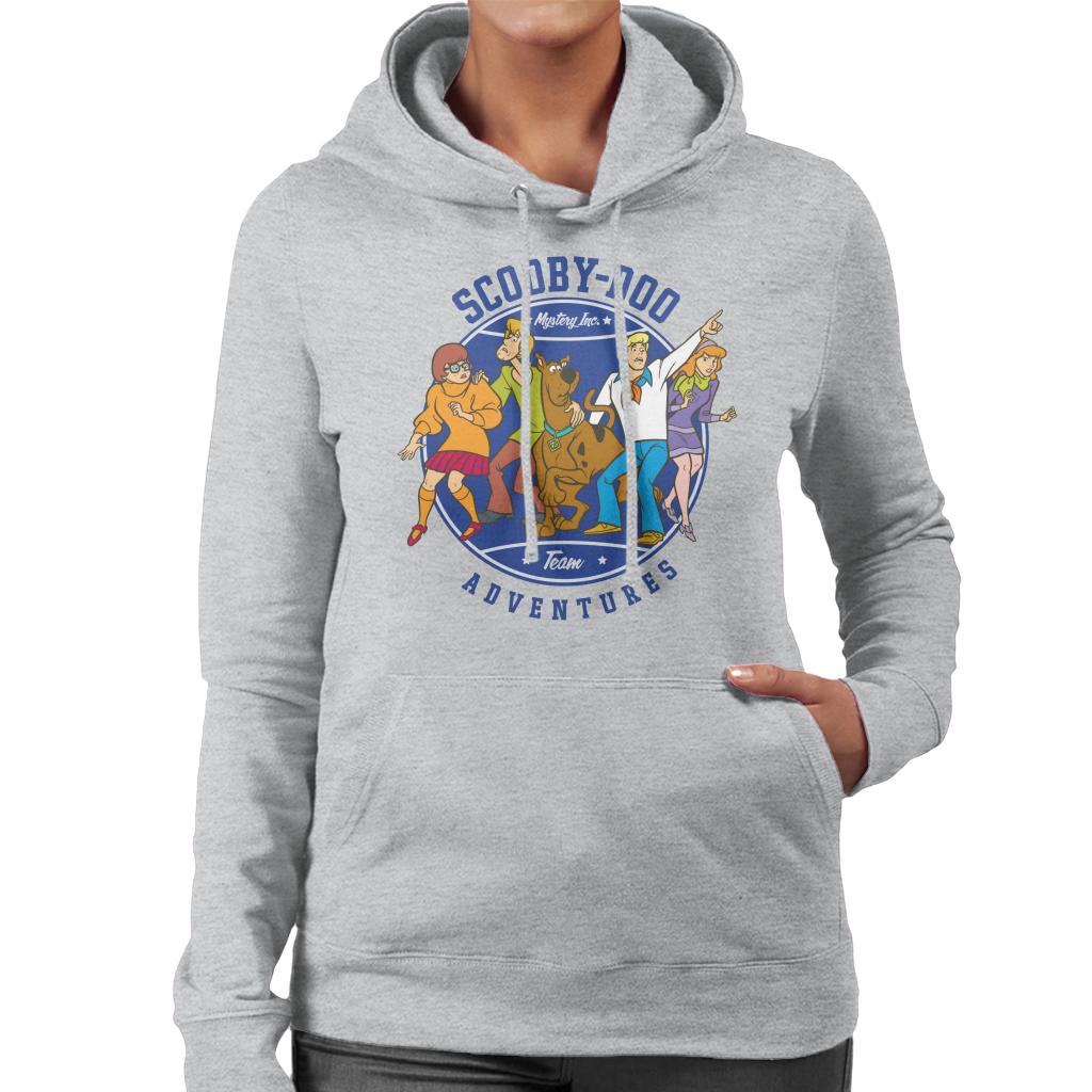 Scooby Doo Adventures Team Women's Hooded Sweatshirt-ALL + EVERY