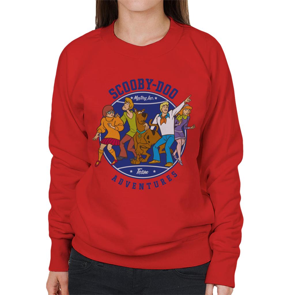 Scooby Doo Adventures Team Women's Sweatshirt-ALL + EVERY