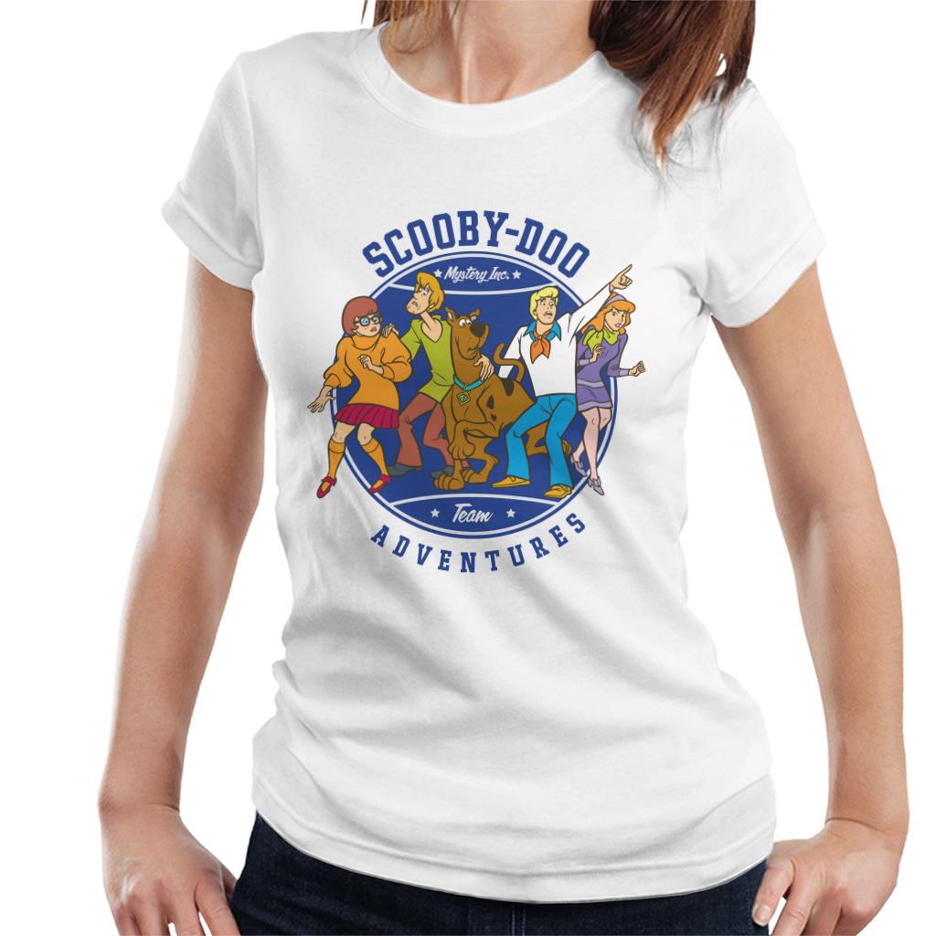 Scooby Doo Adventures Team Women's T-Shirt-ALL + EVERY