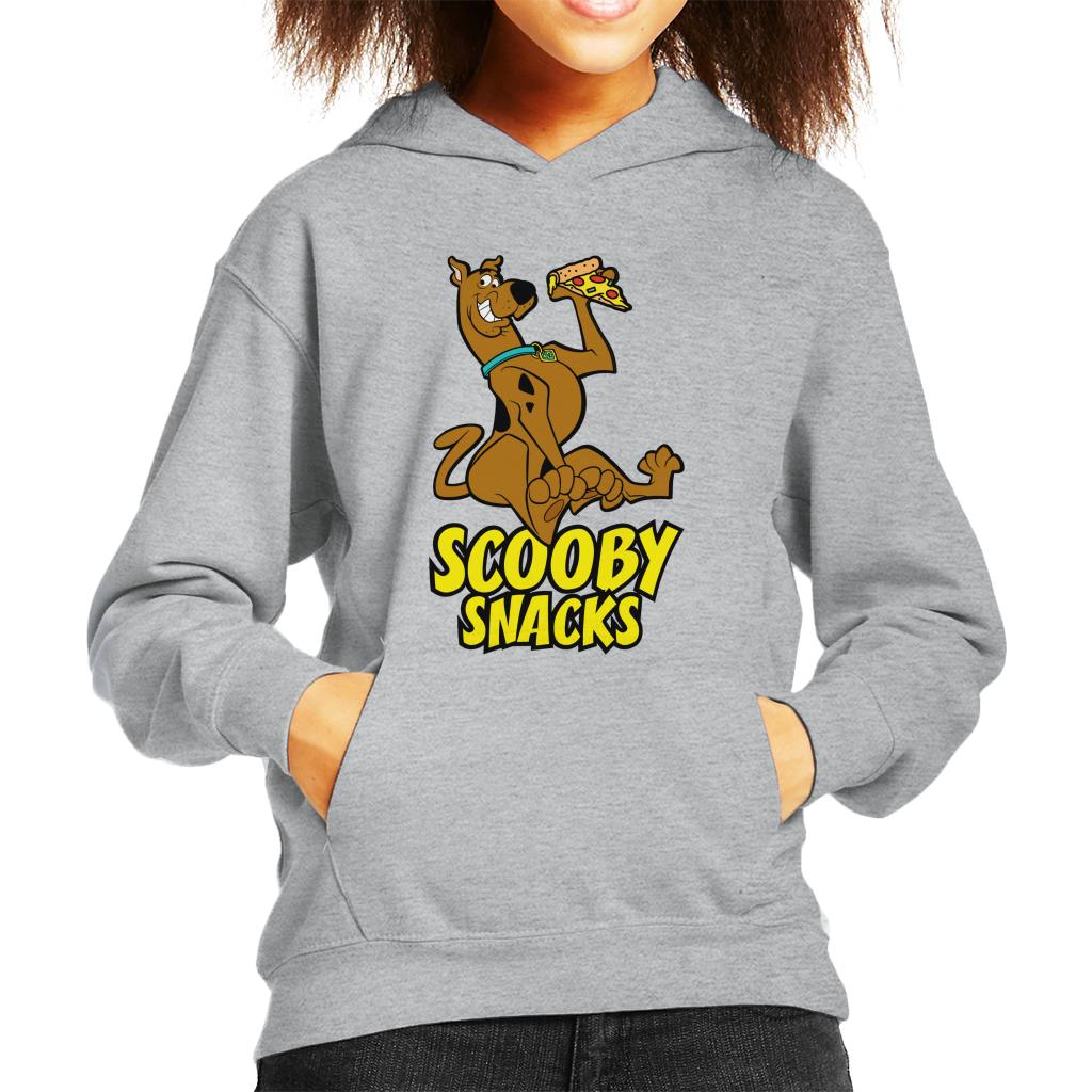 Scooby Doo Pizza Scooby Snacks Kid's Hooded Sweatshirt-ALL + EVERY