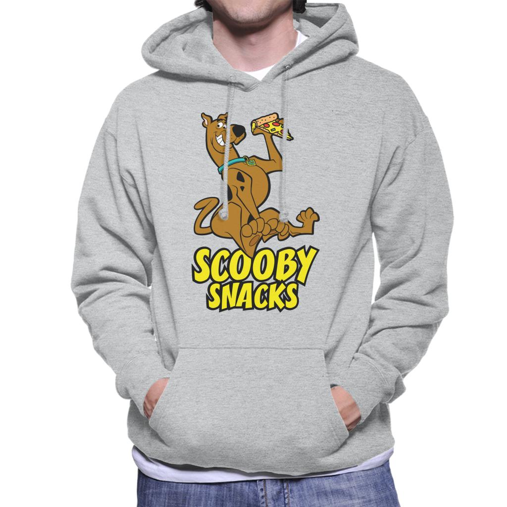 Scooby Doo Pizza Scooby Snacks Men's Hooded Sweatshirt-ALL + EVERY