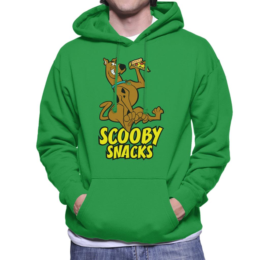 Scooby Doo Pizza Scooby Snacks Men's Hooded Sweatshirt-ALL + EVERY