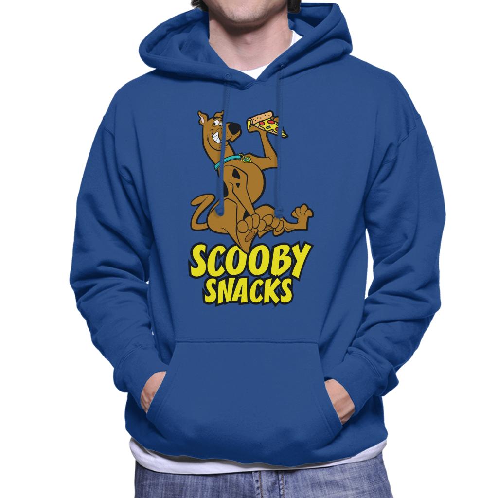 Scooby Doo Pizza Scooby Snacks Men's Hooded Sweatshirt-ALL + EVERY