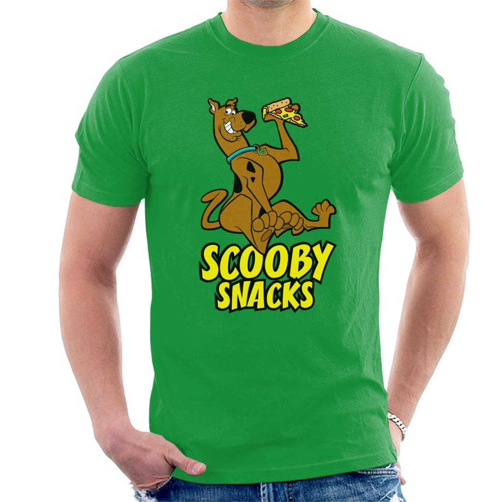 Scooby Doo Pizza Scooby Snacks Men's T-Shirt-ALL + EVERY