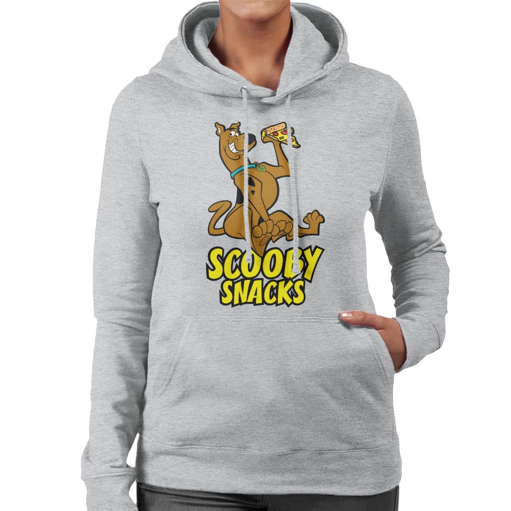 Scooby Doo Pizza Scooby Snacks Women's Hooded Sweatshirt-ALL + EVERY