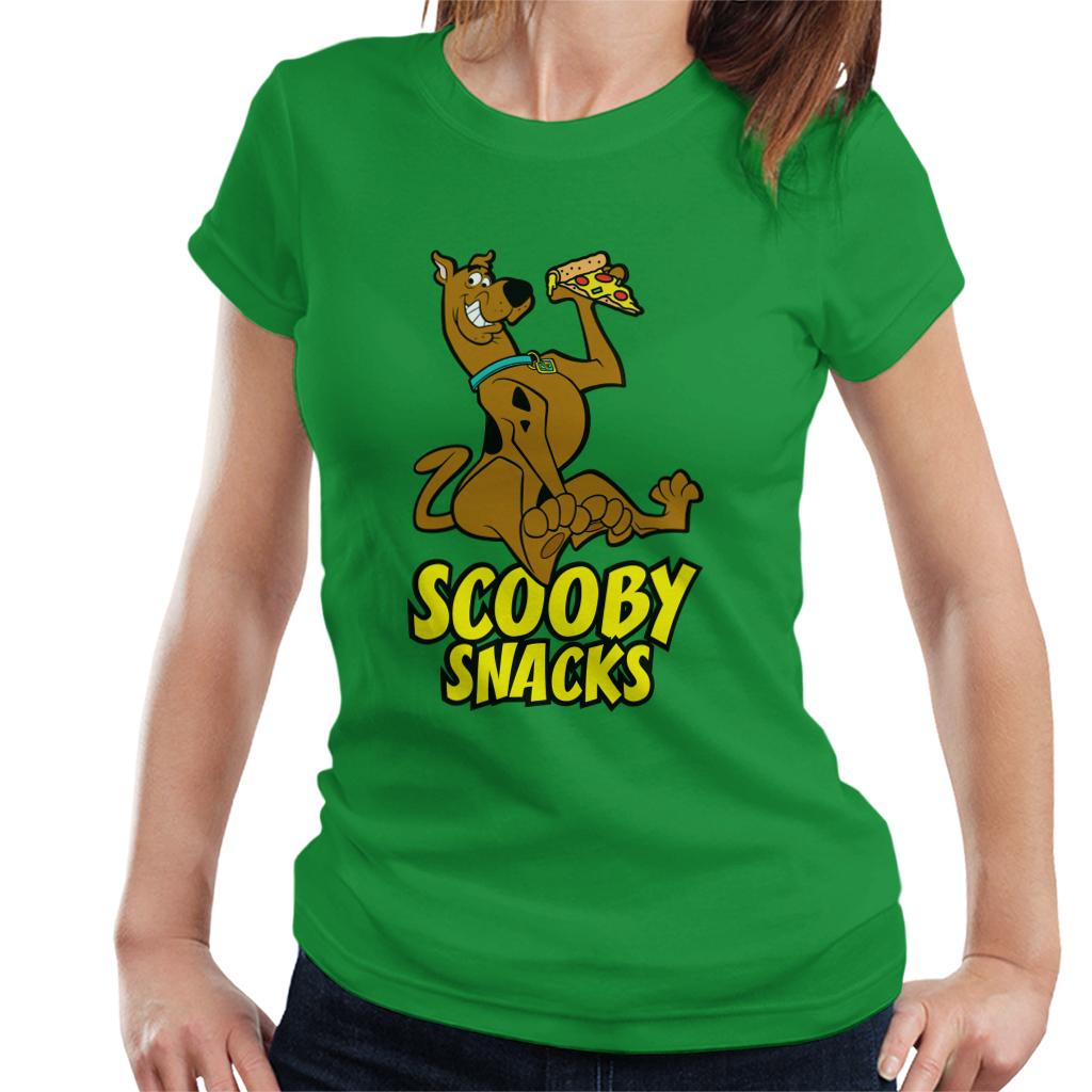 Scooby Doo Pizza Scooby Snacks Women's T-Shirt-ALL + EVERY