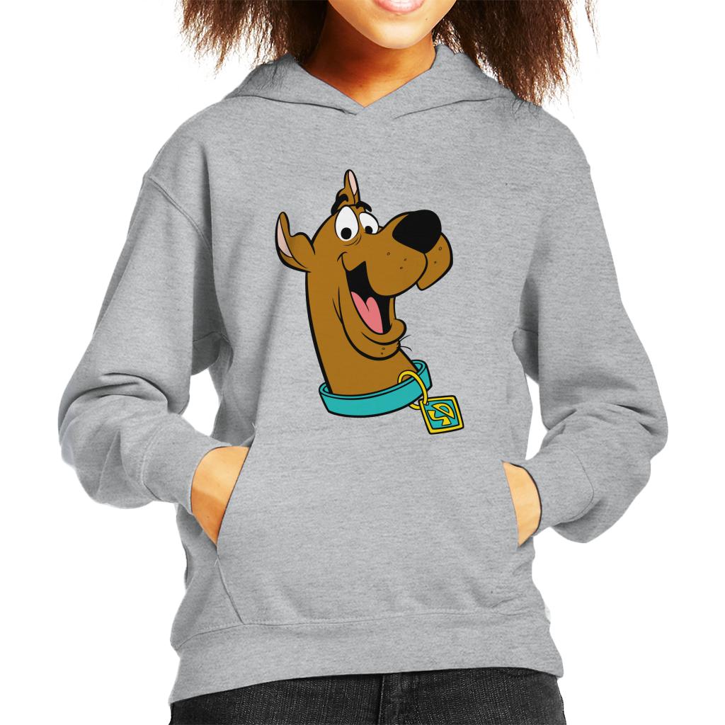 Scooby Doo Collar Smile Kid's Hooded Sweatshirt-ALL + EVERY