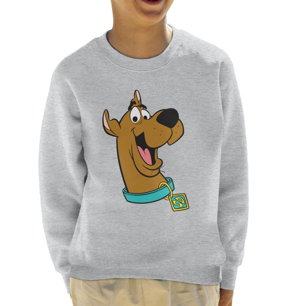 Scooby Doo Collar Smile Kid's Sweatshirt-ALL + EVERY