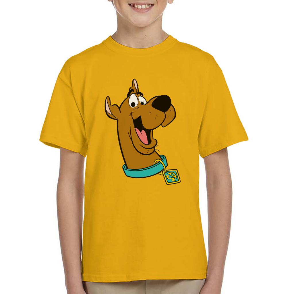 Scooby Doo Collar Smile Kid's T-Shirt-ALL + EVERY