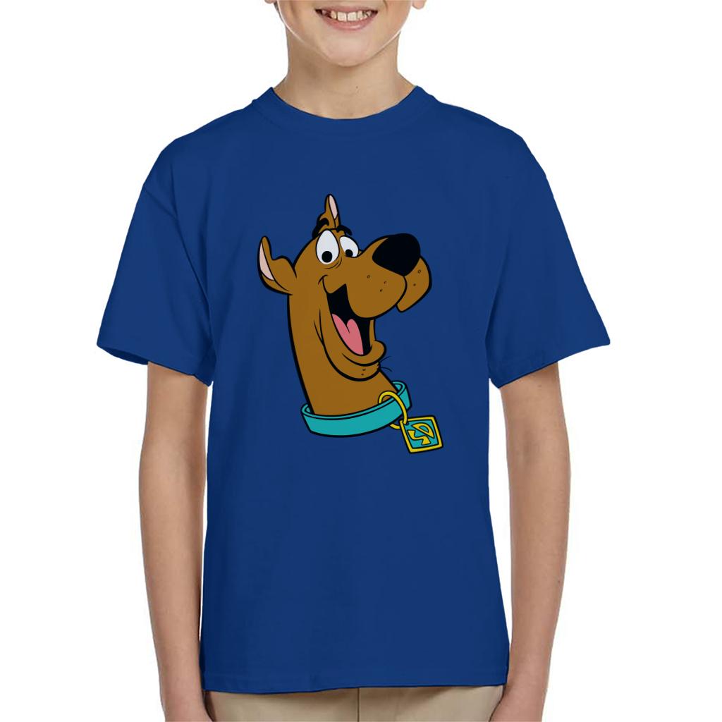 Scooby Doo Collar Smile Kid's T-Shirt-ALL + EVERY