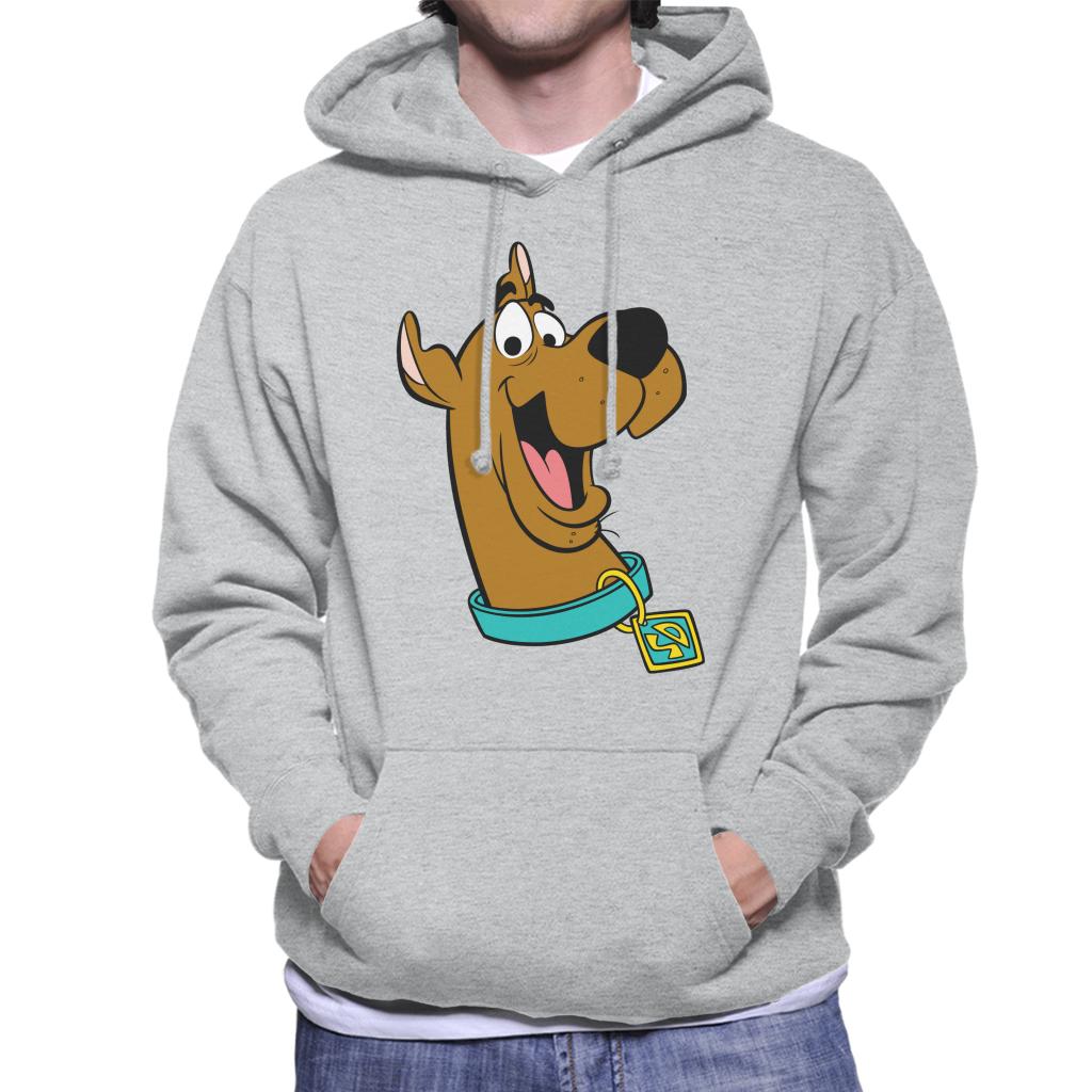 Scooby Doo Collar Smile Men's Hooded Sweatshirt-ALL + EVERY