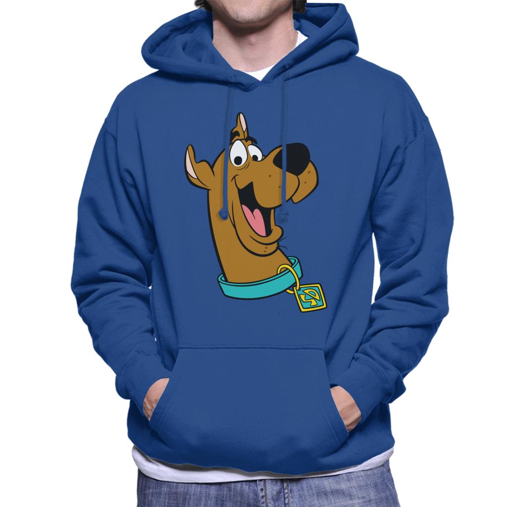 Scooby Doo Collar Smile Men's Hooded Sweatshirt-ALL + EVERY