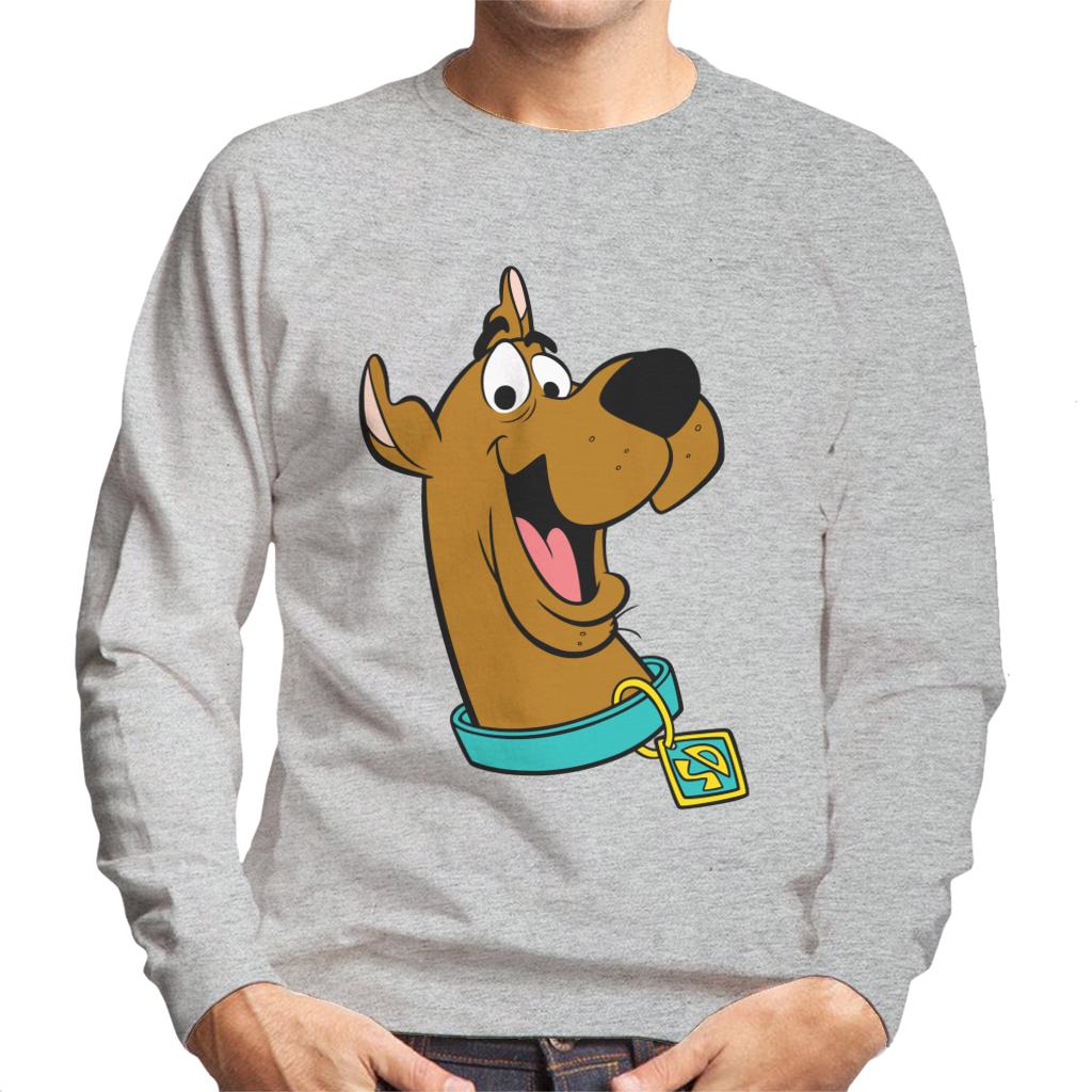 Scooby Doo Collar Smile Men's Sweatshirt-ALL + EVERY