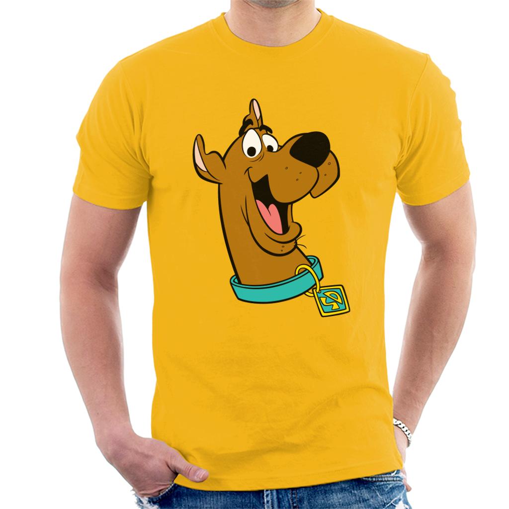 Scooby Doo Collar Smile Men's T-Shirt-ALL + EVERY
