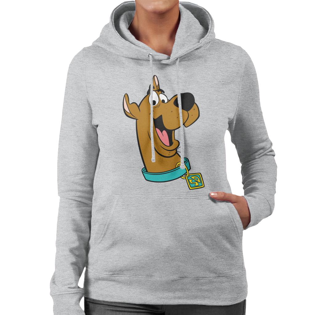 Scooby Doo Collar Smile Women's Hooded Sweatshirt-ALL + EVERY
