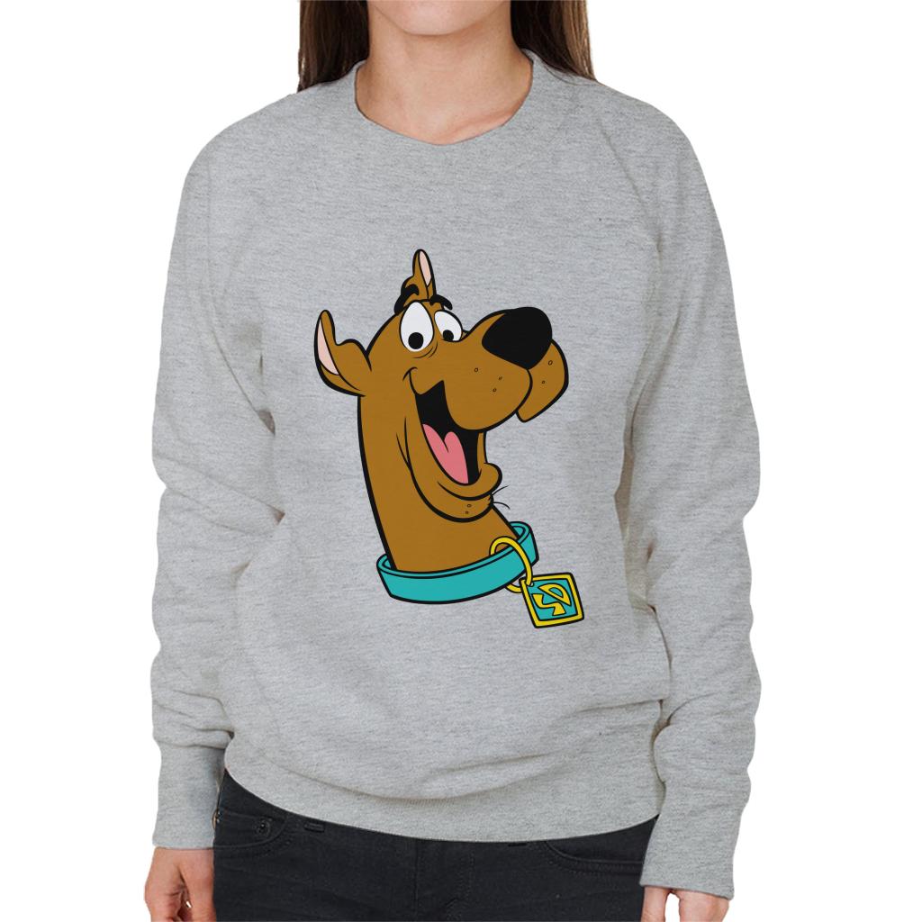 Scooby Doo Collar Smile Women's Sweatshirt-ALL + EVERY