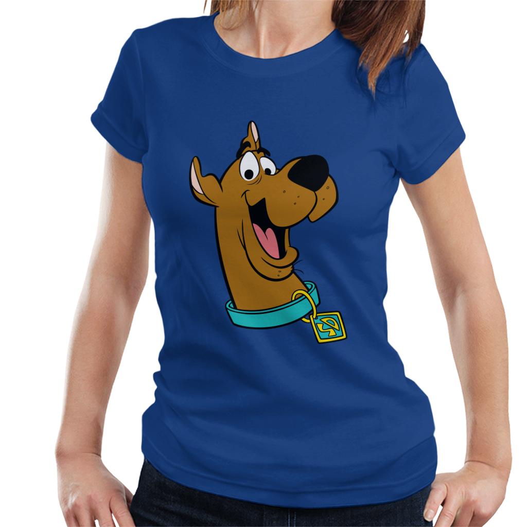 Scooby Doo Collar Smile Women's T-Shirt-ALL + EVERY