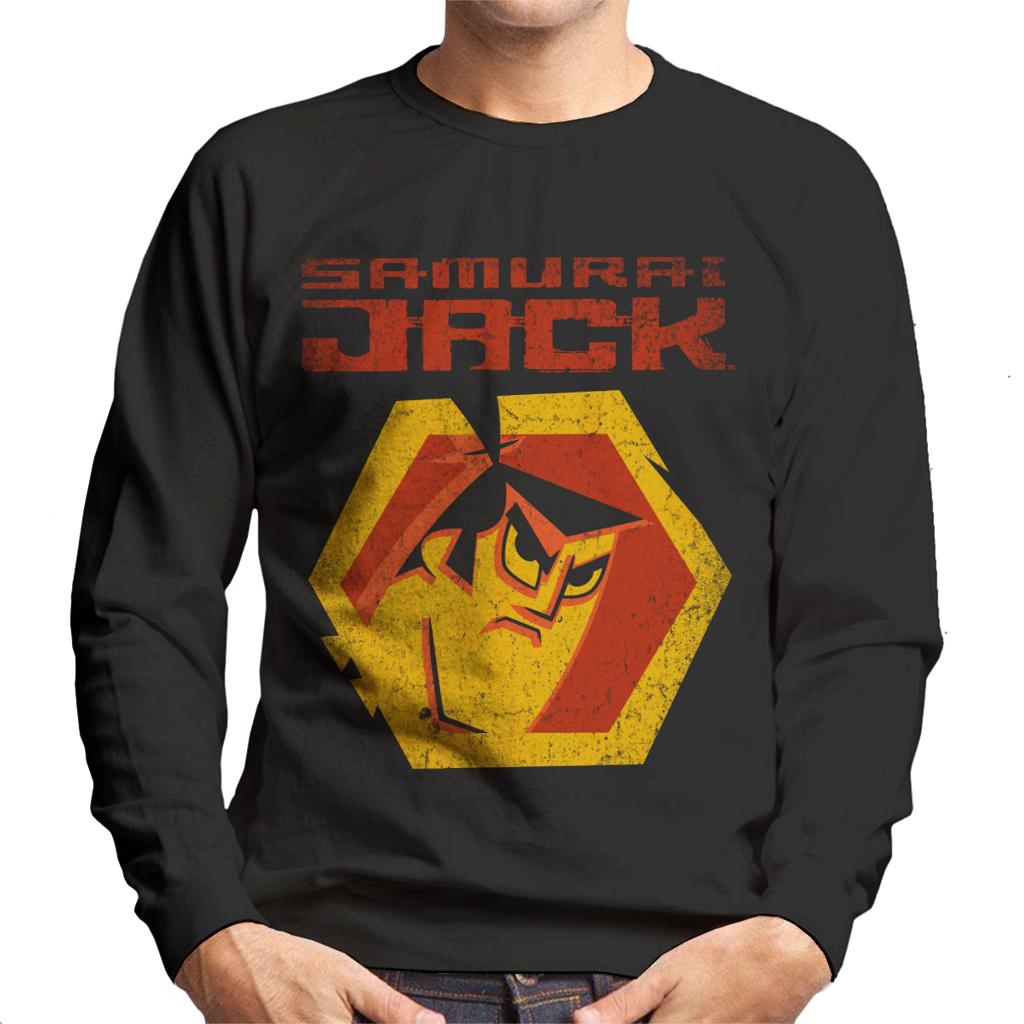 Samurai Jack Red Logo Men's Sweatshirt-ALL + EVERY