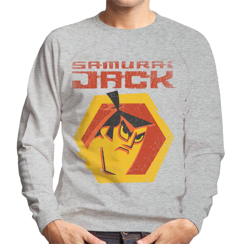 Samurai Jack Red Logo Men's Sweatshirt-ALL + EVERY