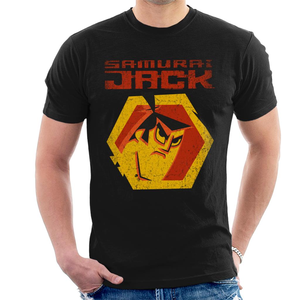 Samurai Jack Red Logo Men's T-Shirt-ALL + EVERY