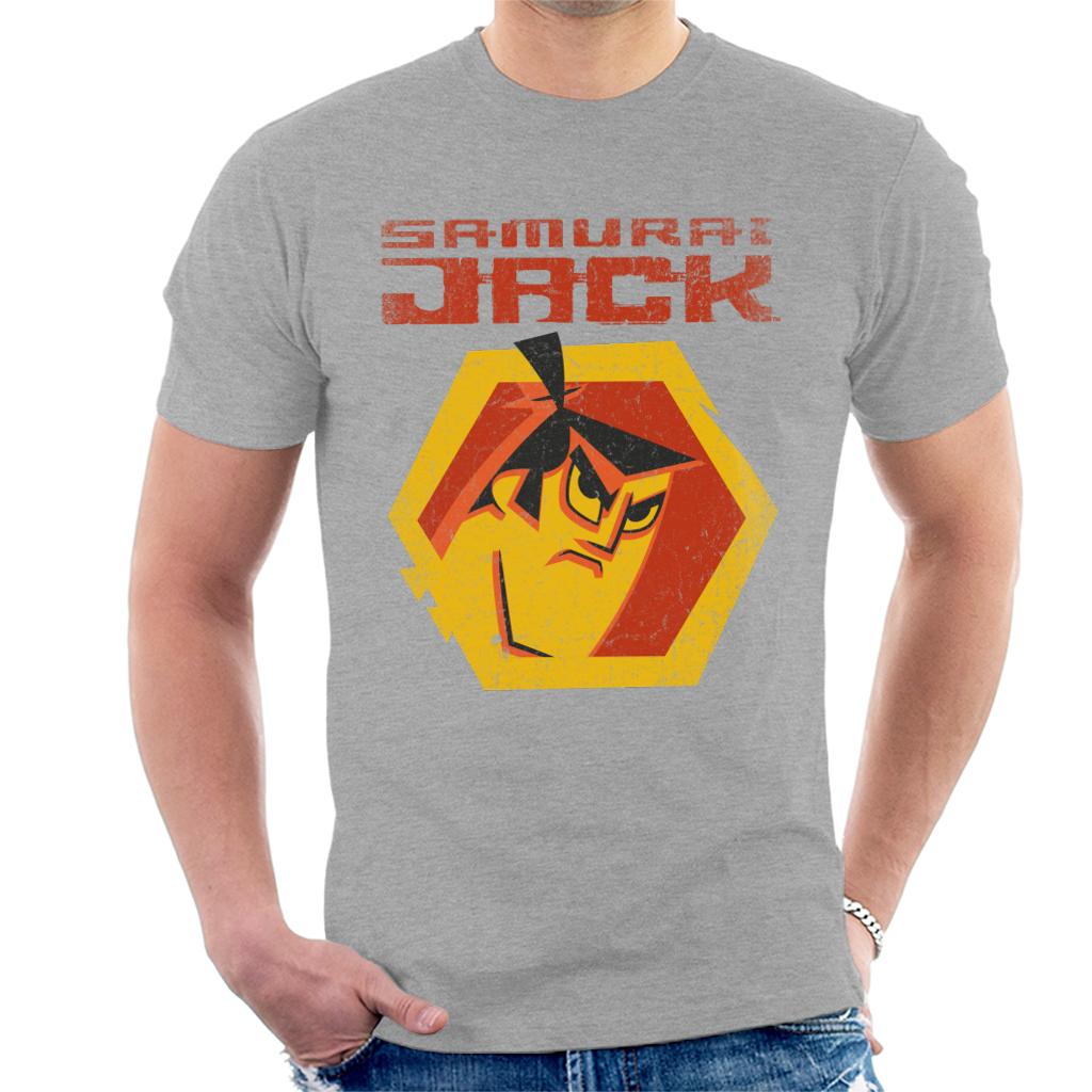 Samurai Jack Red Logo Men's T-Shirt-ALL + EVERY