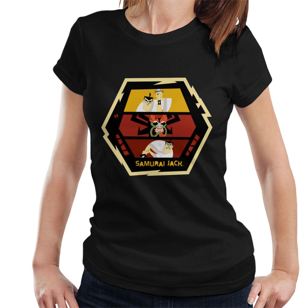 Samurai Jack Vs Aku Fight Montage Women's T-Shirt-ALL + EVERY