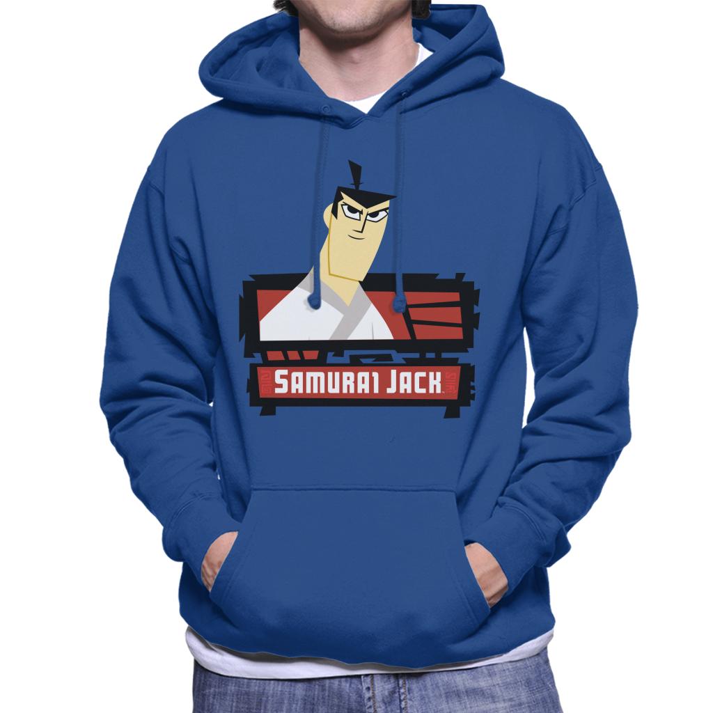 Samurai Jack Smirk Men's Hooded Sweatshirt-ALL + EVERY