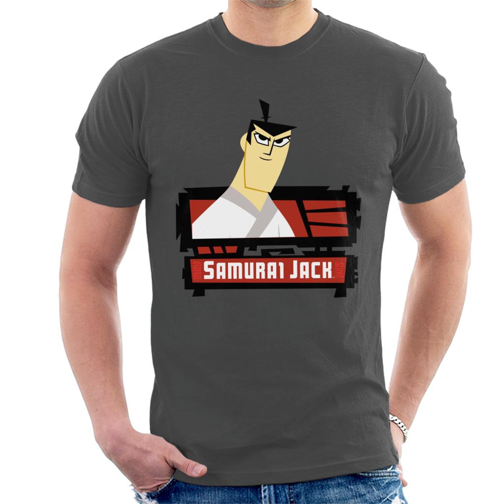 Samurai Jack Smirk Men's T-Shirt-ALL + EVERY