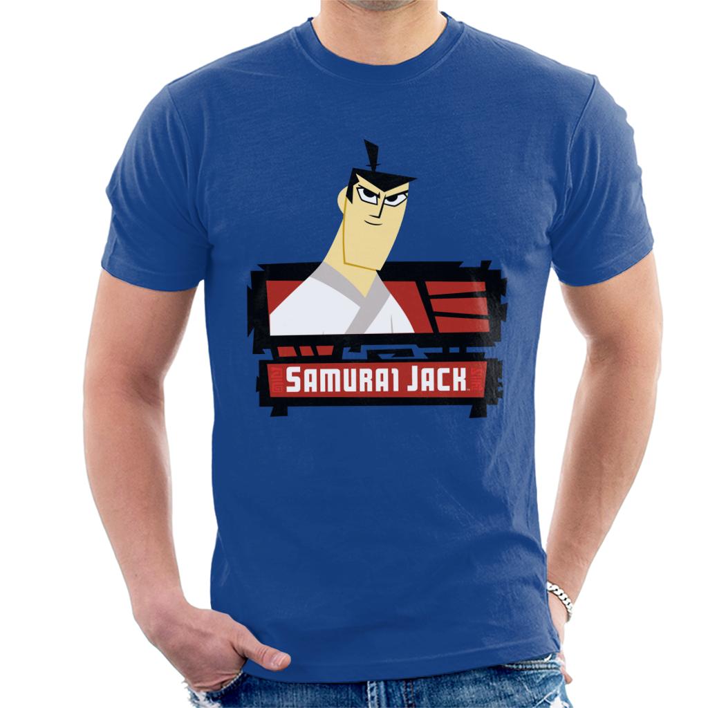 Samurai Jack Smirk Men's T-Shirt-ALL + EVERY