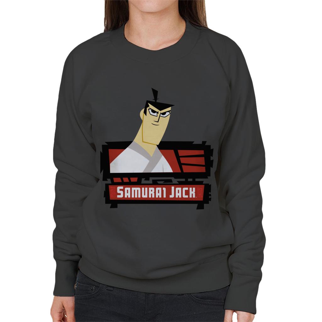 Samurai Jack Smirk Women's Sweatshirt-ALL + EVERY