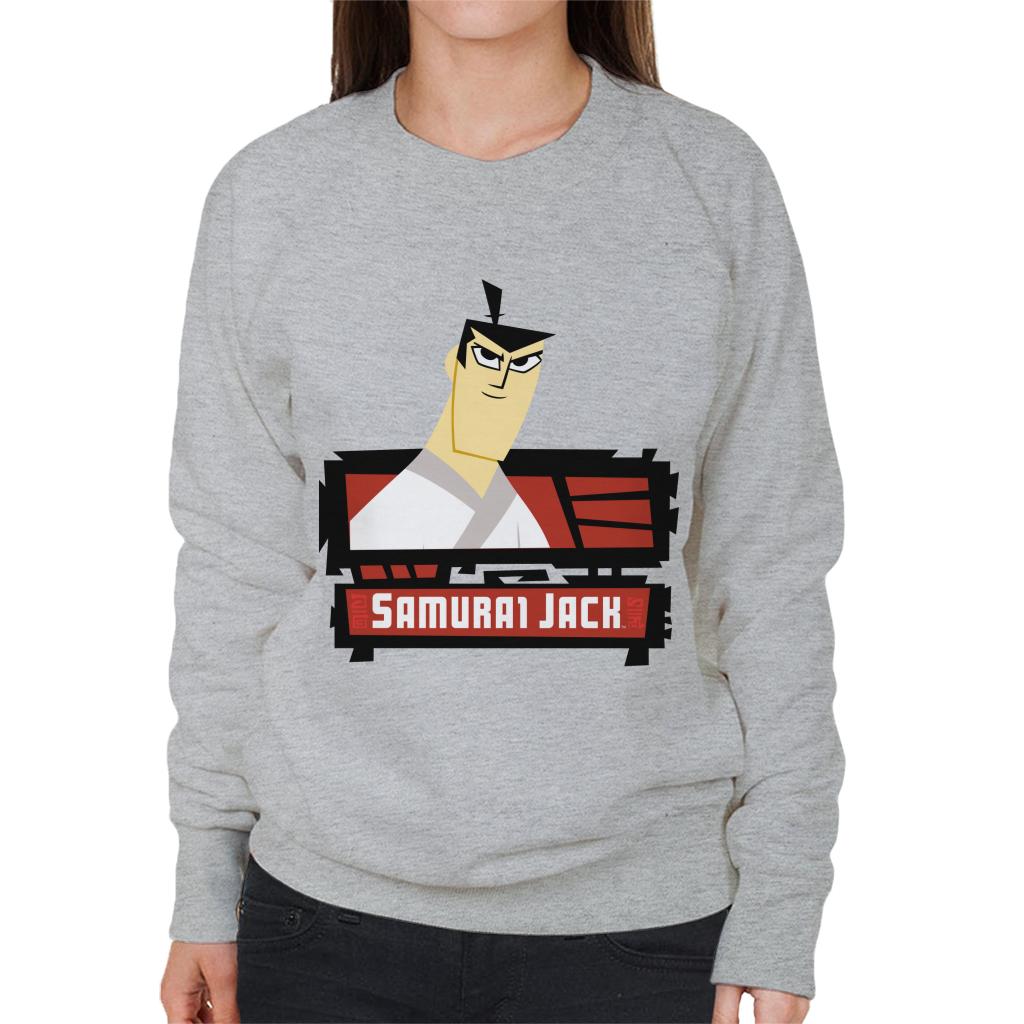 Samurai Jack Smirk Women's Sweatshirt-ALL + EVERY