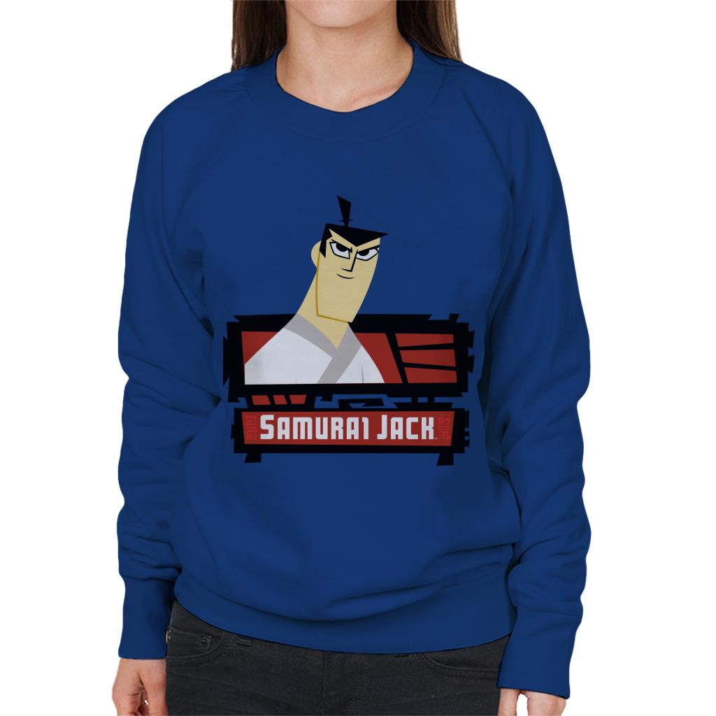 Samurai Jack Smirk Women's Sweatshirt-ALL + EVERY